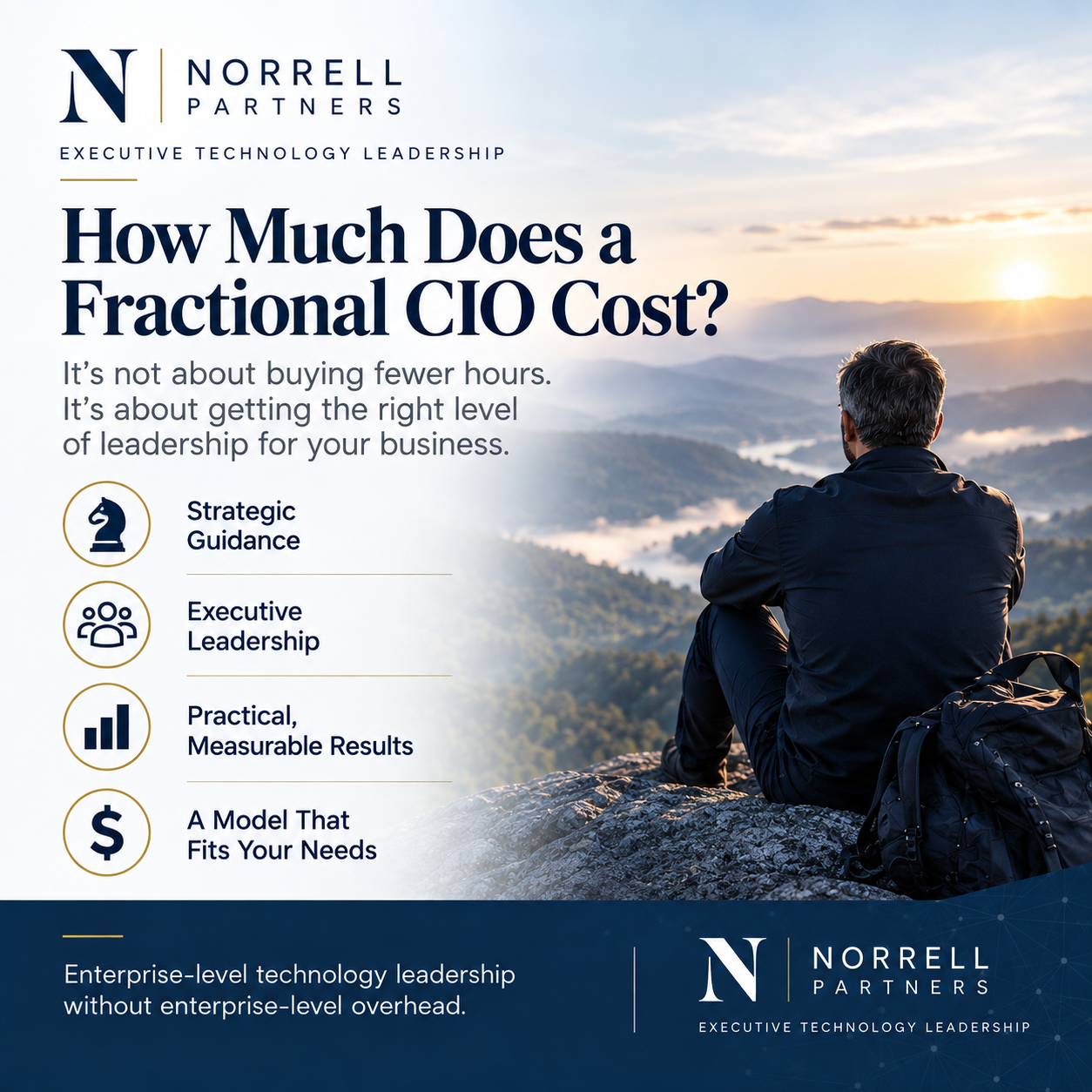 How Much Does a Fractional CIO Cost? — Norrell Partners